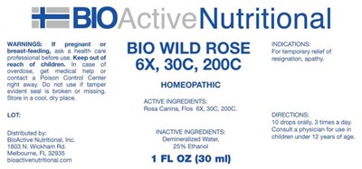 Bio Wild Rose 6x, 30c, 200c (Bani0258 Bio Wild Rose 6x, 30c, 200c 3 20 18)